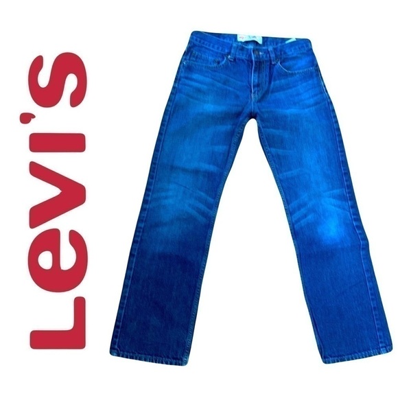 LEVIS 505 Denim Jeans Size Reg 27W X 27L - Picture 1 of 11